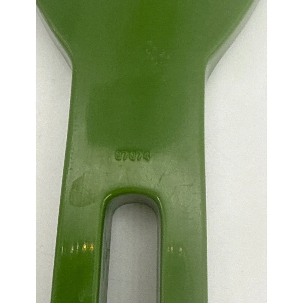 Zak Designs Forest Green Melamine Risotto Slotted Hole Mixing Spoon 12